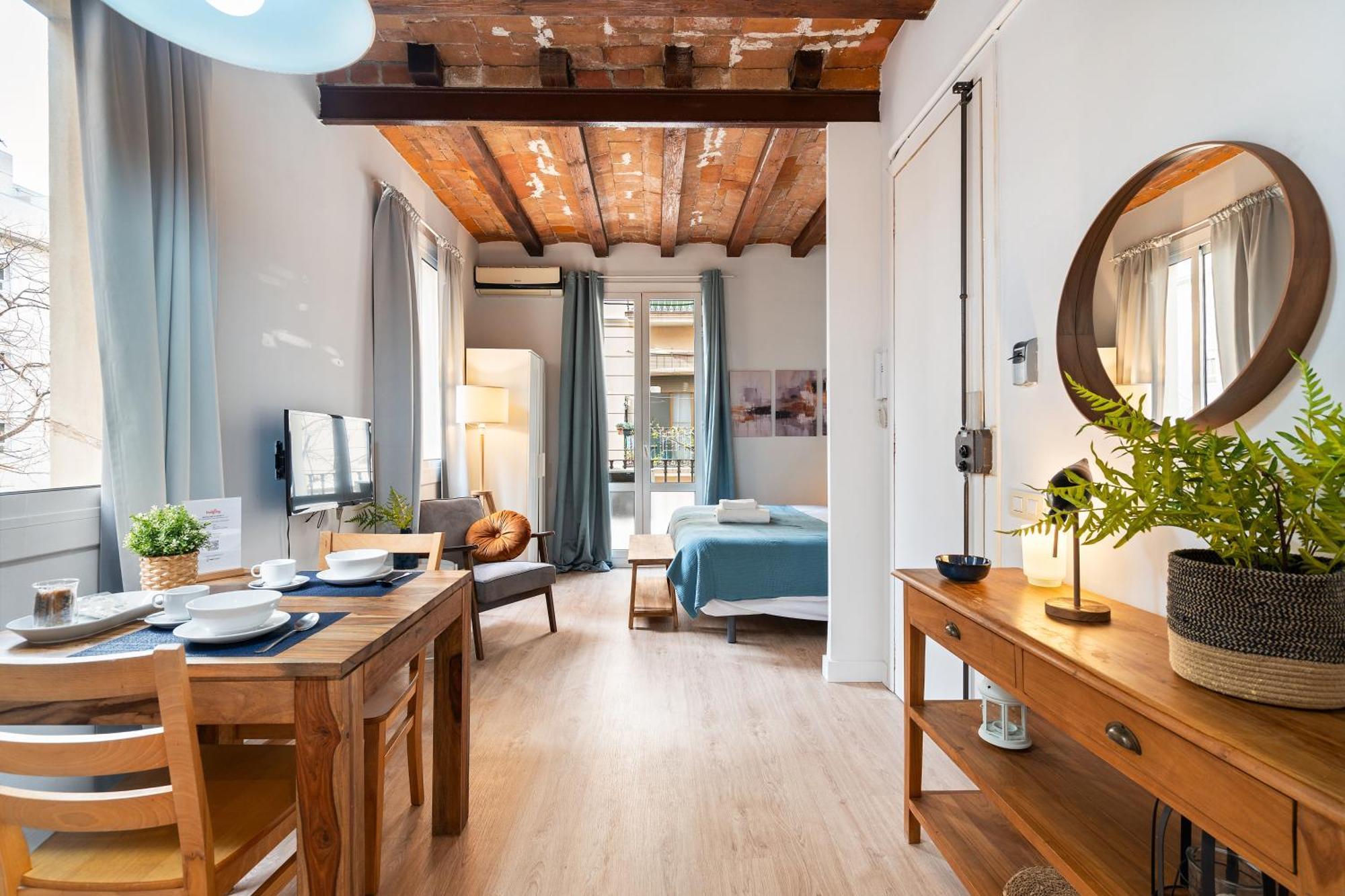 Lodging Apartments Barceloneta Beach Studio 12 Экстерьер фото