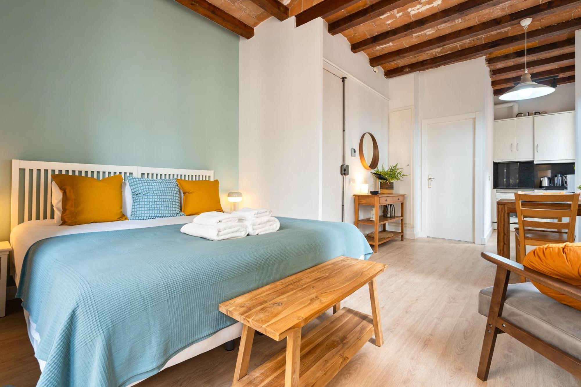 Lodging Apartments Barceloneta Beach Studio 12 Экстерьер фото